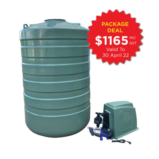 2500l Round Tank Package Deal