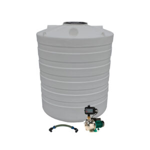 2500 Litre Round Tank with Garden Pump