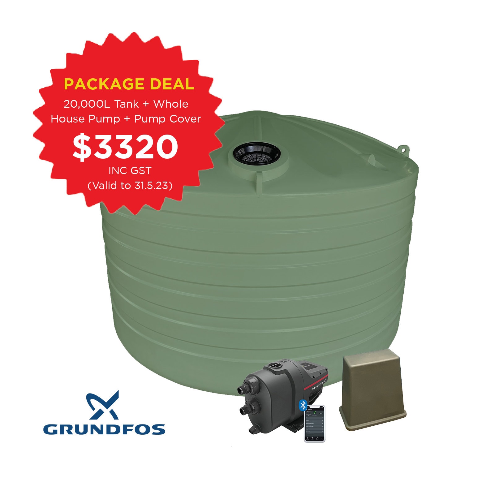 Tank and Pump Packages Rainwater Tank and Pump Packages Water Tank