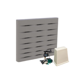 1000 Litre Ultraslim Tank with House Pump (toilet & laundry)